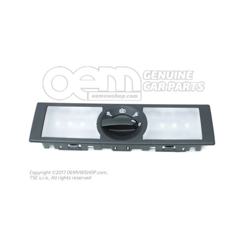 LED belső és olvasólámpa fekete 5F0947291B VS9