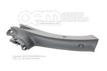 B-oszlop burkolat titán fekete 1S3867244C 82V (1)