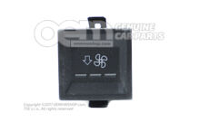 Szellőző motor kapcsolója szatén fekete 7H0959511  9B9