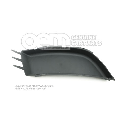 Záróelem szatén fekete Volkswagen Passat 3C 3C0853950  9B9