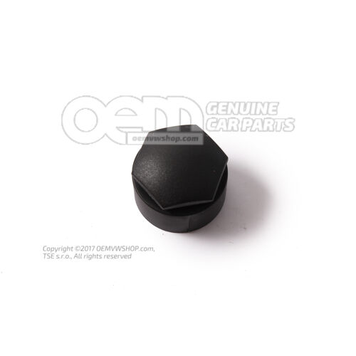 Kupak - kerékcsavar szatén fekete 4M0601173E 9B9