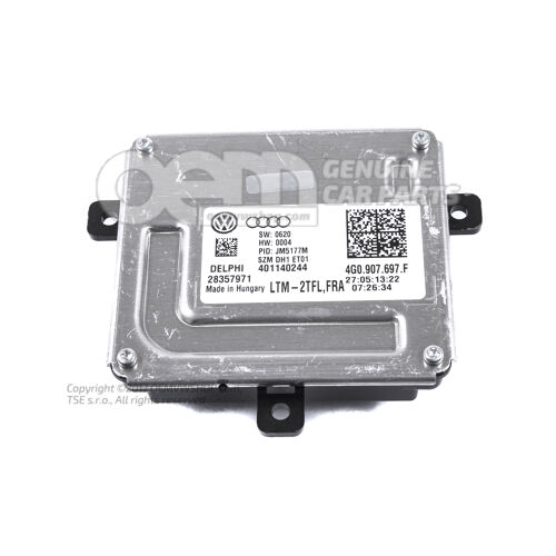 Tápmodul nappali menetfényhez és/vagy irányjelzőhöz 4G0907697F