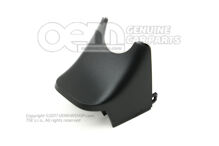 Sabre (fekete) vezetékes védőcső, alsó rész 8W0858937  4PK