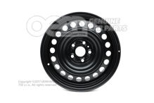 Acél felni Rally fekete 2H0601027J 03C