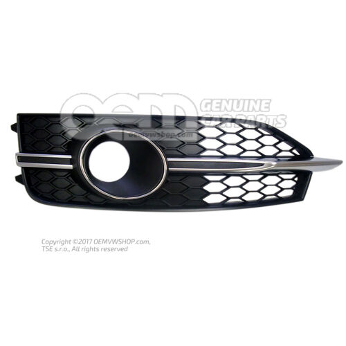 Rács szatén fekete Audi A7 Sportback 4G 4G8807682E 9B9
