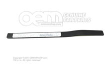 Oldalelem díszléc szatén fekete 5L0853491B 9B9