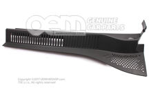 Kamra fedele, szatén fekete 1S1819403F 9B9 Kamra fedele, szatén fekete 1S1819403F 9B9