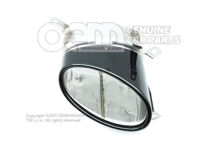 Audi TTRS Coupe/Roadster 8J kipufogócső burkolat 8J0253684D