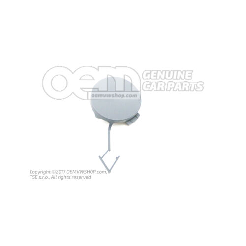 Fedél vonószemhez alapozott Volkswagen Up! 1S 1S0807241D GRU