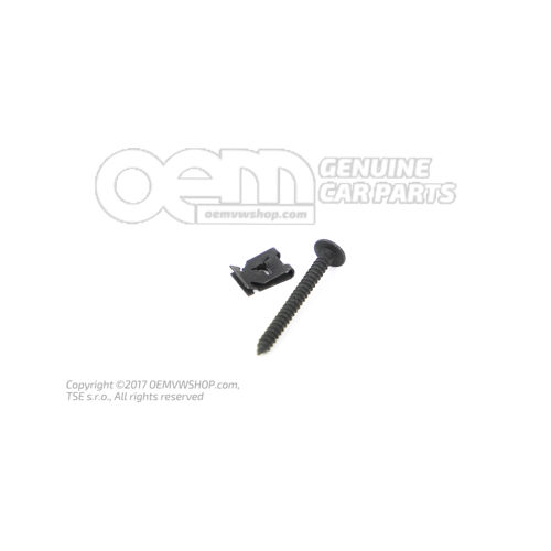 1 készlet rögzítő alkatrészek Seat Leon 1P lökhárítóhoz 1PL807991A