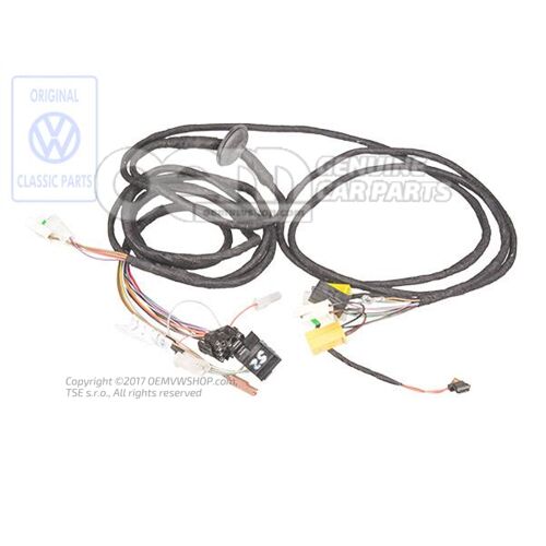 Hátsó vezetékkészlet Volkswagen Caddy 15 147971011M