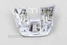 Jelvénytakaró sapka a kormányhoz, magas króm/fekete 1K8419685B POP (2)