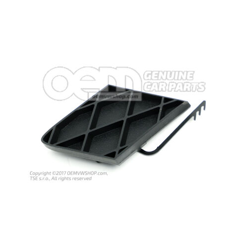 Fedél a vonószemhez szatén fekete Audi R8 Coupe/Spyder 42 420807241A 01C