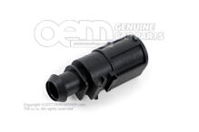 Lapos csatlakozóház érintkezőreteszelő mechanizmussal fűthető, szélvédős járművekhez 071973851 Lapos csatlakozóház érintkezőreteszelő mechanizmussal fűthető, szélvédős járművekhez 071973851