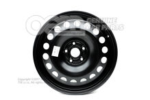 Kerék, acél rally fekete 1EA601027  03C