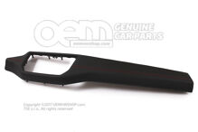 Műszerfalfedél Titán fekete/villogó piros 6F1858416E JTG (4)