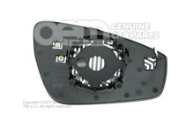 Tükörüveg (aszférikus-széles látószögű) lemezzel - balkormányos 11B857521 (1)