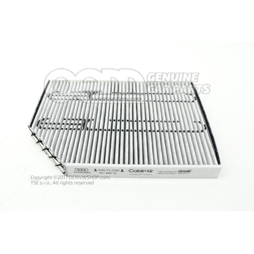 Filter element for electric vehicle interior air filter81A054663