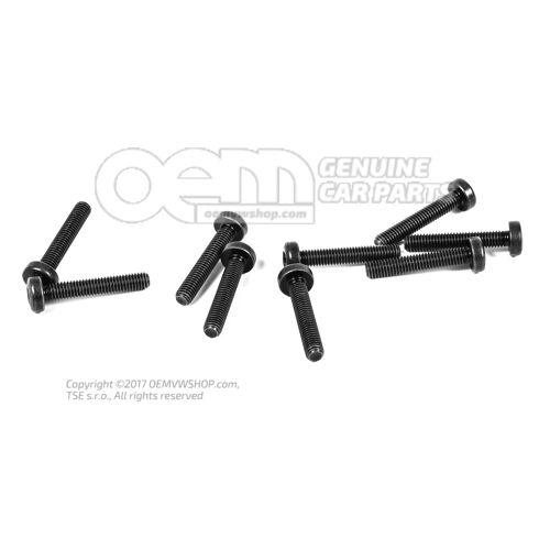 Kerek hd. csavar N  10554002