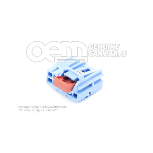 Lapos érintkezőház érintkezőreteszelő mechanizmussal 1K8972928B