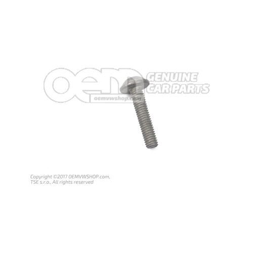Csavar, gomb hd. gallérral N  10734001