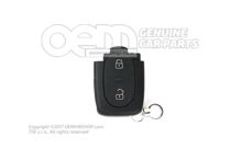 Rádióvezérlésű központi zár jeladó egysége fekete 4D0837231R 01C