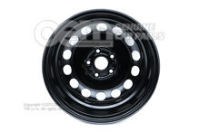 Acél felni rally fekete 5Q0601027BQ03C (1)