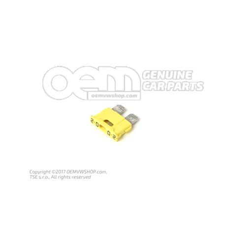 Lapos biztosíték 19/2x5 N  01713113