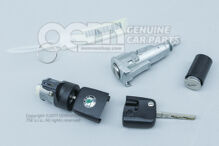 1db zárhenger garnitúra kilincshez, hátsó csomagtérajtó / csomagtérfedél, gyújtásindító, kapcsoló, egy 1U0800375FH