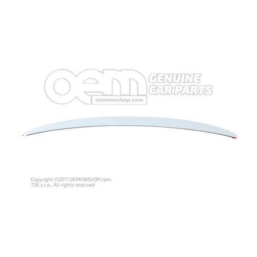 Spoiler szatén fekete Skoda Superb 3V 3V5827933A 9B9