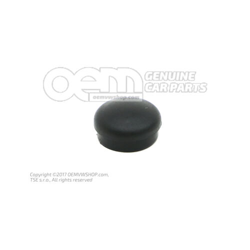 Szatén fekete sapka 8W0955205  9B9