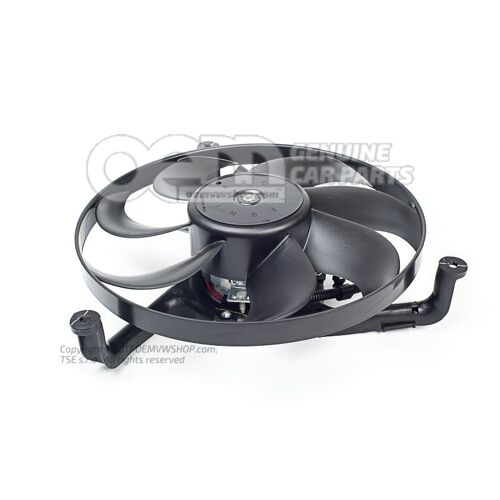 Hűtőventilátor ventilátortartóval 6X0959455C 1C0121206A OEM00001294