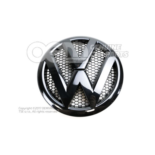VW embléma fekete 7E0853601D 041