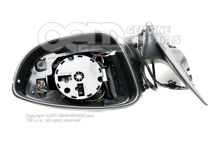 Külső tükörház szatén fekete 1K8857508P 9B9