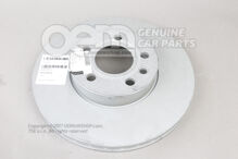 Féktárcsa (szellőztetett) "ECO" JZW615301P