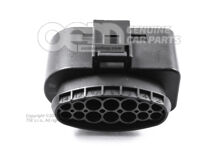 Lapos érintkezőház érintkezőreteszelő mechanizmus adapter vezetékkészlet redukálószer tartályhoz 1J0973737 (1)