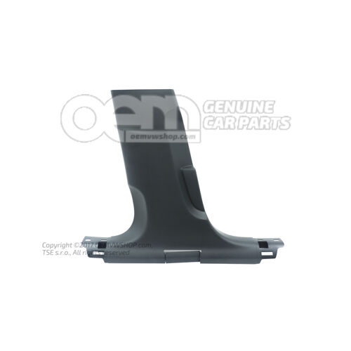 B-oszlop díszítő soul (fekete) 4K0867239  4PK