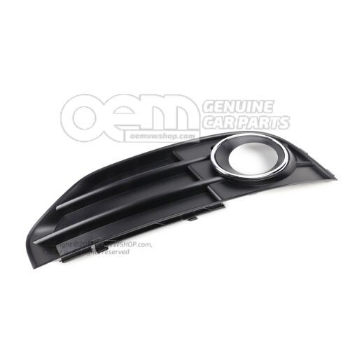 Szellőzőrács szatén fekete 8K0807682H 01C