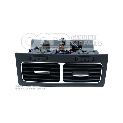 Szellőző szatén fekete 7P6819203A UBN