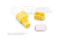 Tüske (apa) csatlakozóház légzsák 8D0971969