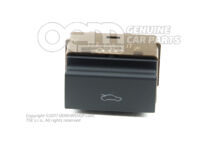 Nyomógomb az elektromos fedélzár működtető lélekhez (fekete) 4F0959831  5PR