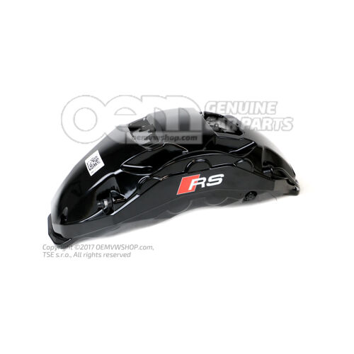 Audi RSQ8 black calliper without brake pads size 420x40mm left