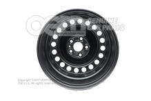 Acél felni Rally fekete 2H0601027J 03C (3)