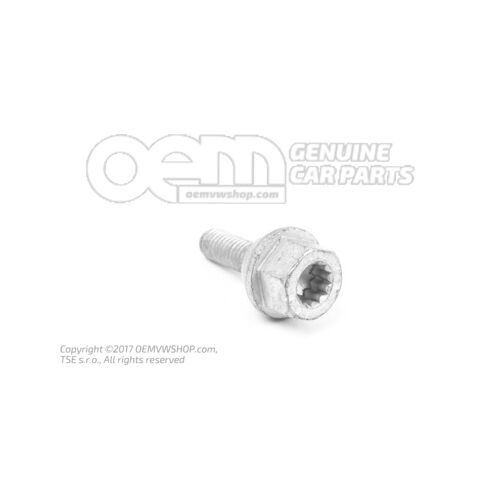Hatlapú galléros csavar többpontos dugófejjel (duo) M6X16,5 WHT001163B
