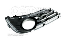 Szellőzőrács szatén fekete 1K0853665E 9B9 (1)