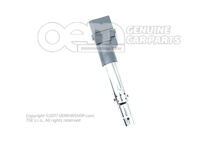 Gyújtótekercs gyújtógyertya csatlakozóval 022905715D