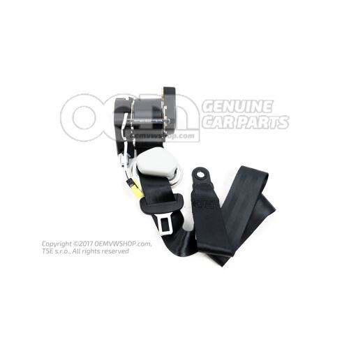 Hárompontos automata ülés fekete Volkswagen Caddy 2K 2K5857806C RYV