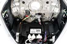 4K0419091BGTPE Audi RS6, RS7 C8 Alcantara multifunction heated steering wheel with red stitching (4)