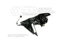 Külső tükör rögzítés elektromos állítóegységgel szatén fekete 4G1857409AN01C