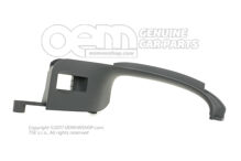 Handle shell soul (fekete) 8E1867162B 7PE